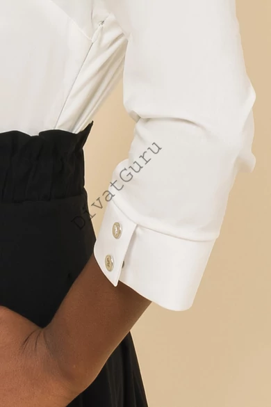 amnesia-kolan-bluz-ekru