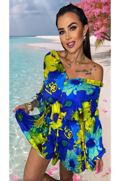lola-bianka-viragos-bluz-es-short-szett-sarga-kek