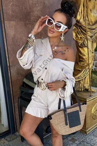 lola-bianka-bluz-es-fodros-alju-short-szett-bezs